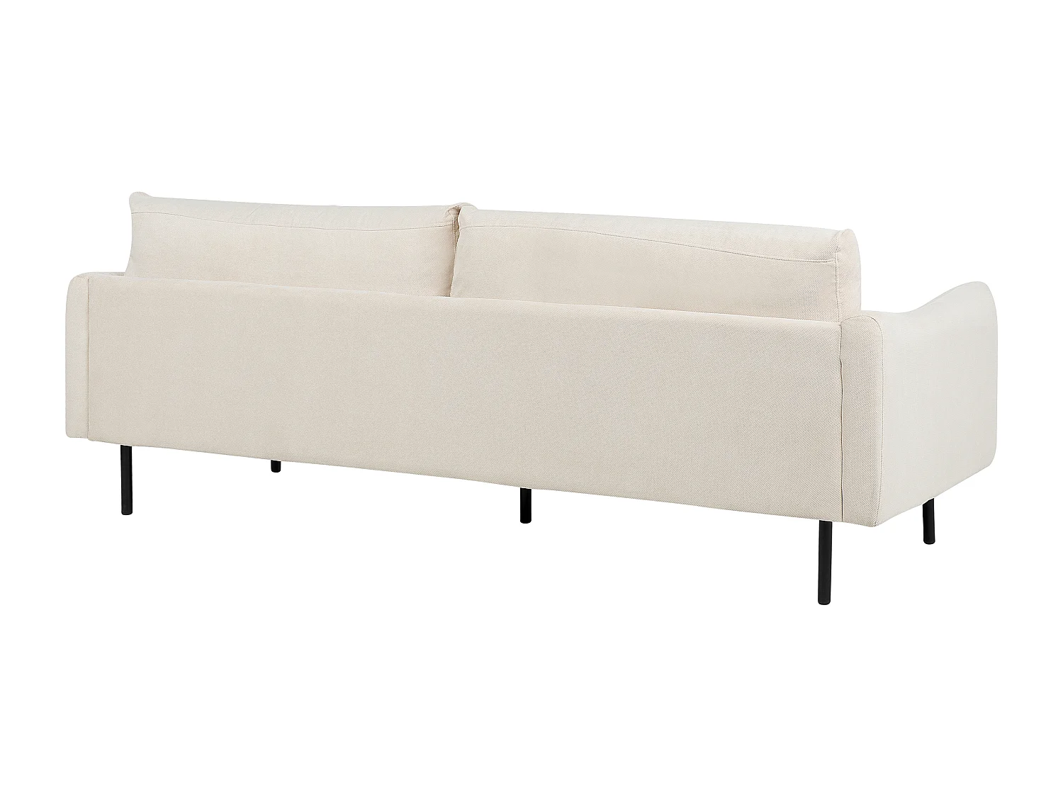 Sofa VINTERBRO Stoff Hellbeige 3-Sitzer