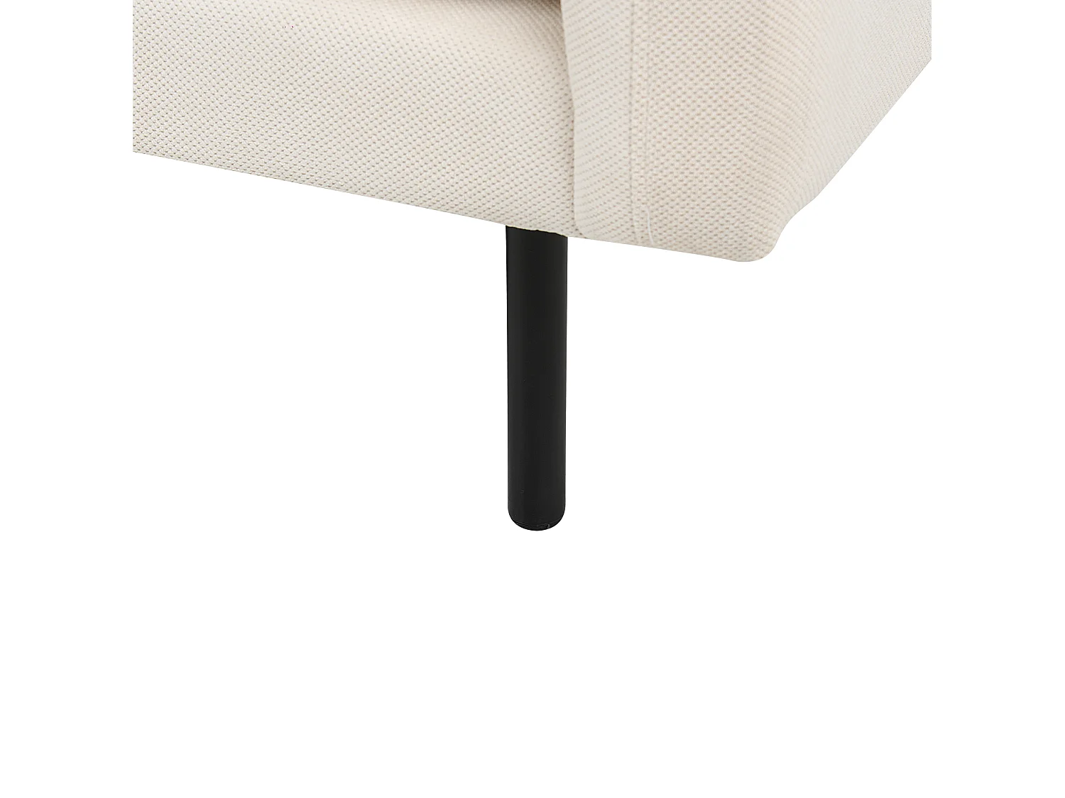 Sofa VINTERBRO Stoff Hellbeige 3-Sitzer