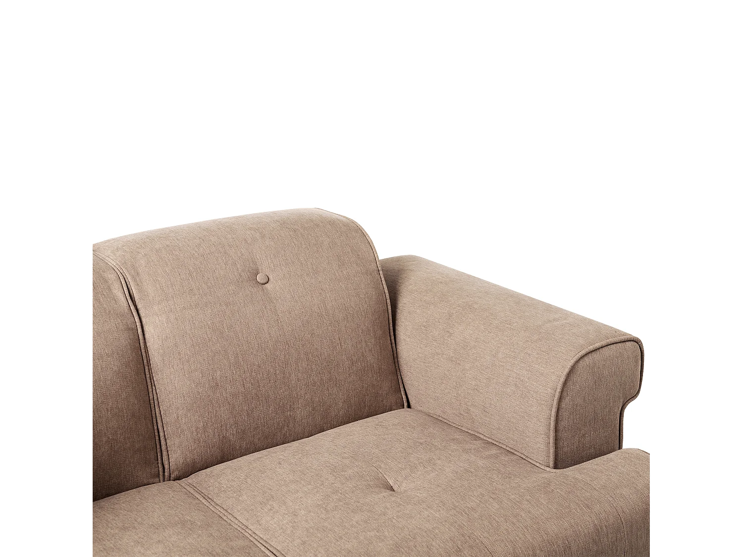 Sofa SKIVE Jasnobrązowy dla 2 osób