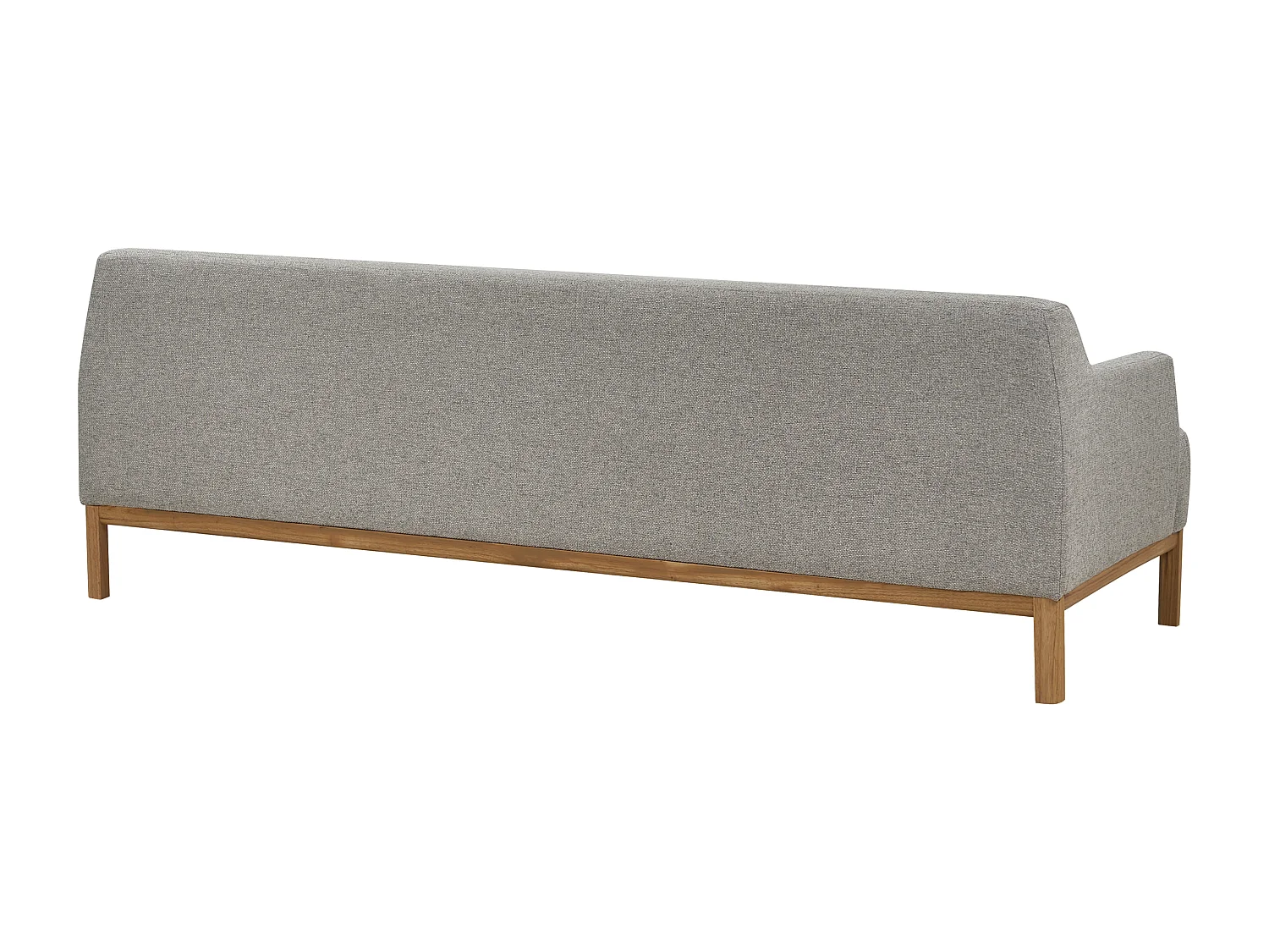 Canapé 3 places SOSJO Tissu Gris clair