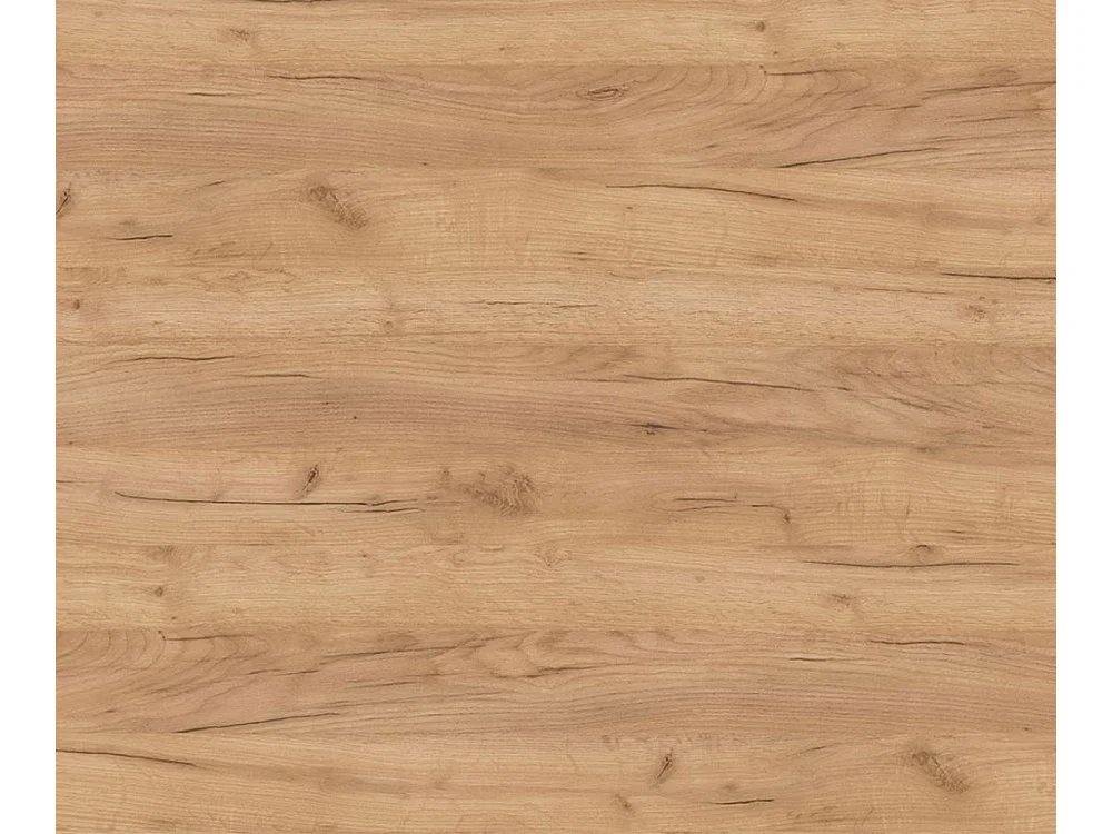 Table à Manger Extensible en Style Industriel - Pieds en Métal Robustes et Plusieurs Options de Plateau - Design Moderne pour Salle à Manger - 160 cm - Chêne Craft