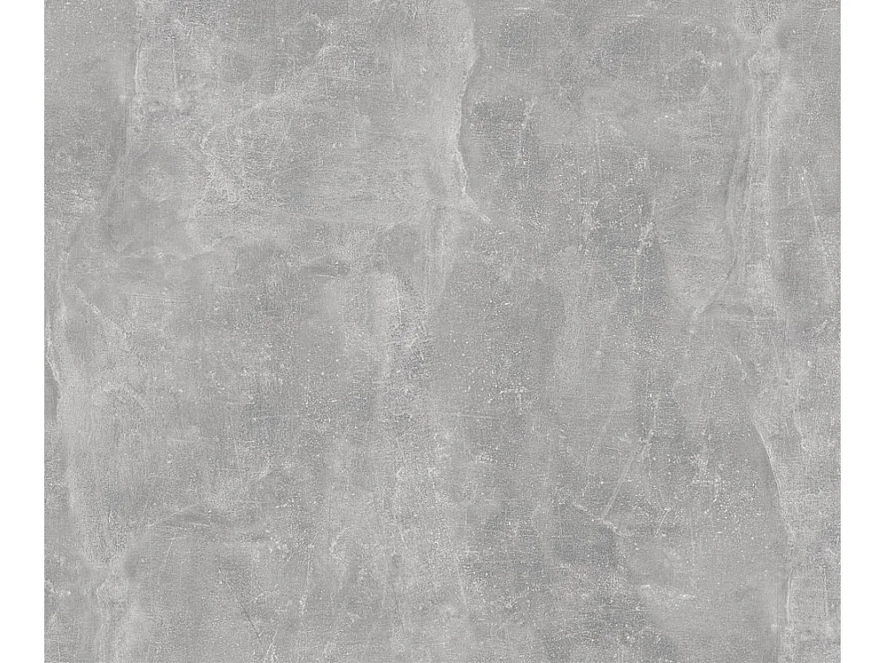 Designer Runder Ausziehbarer Esstisch - Loft-Stil, Platzsparend - Schwarze Beine - 100 bis 150 cm - für 5-8 Personen - Hergestellt in EU - Beton Grau - 150 cm