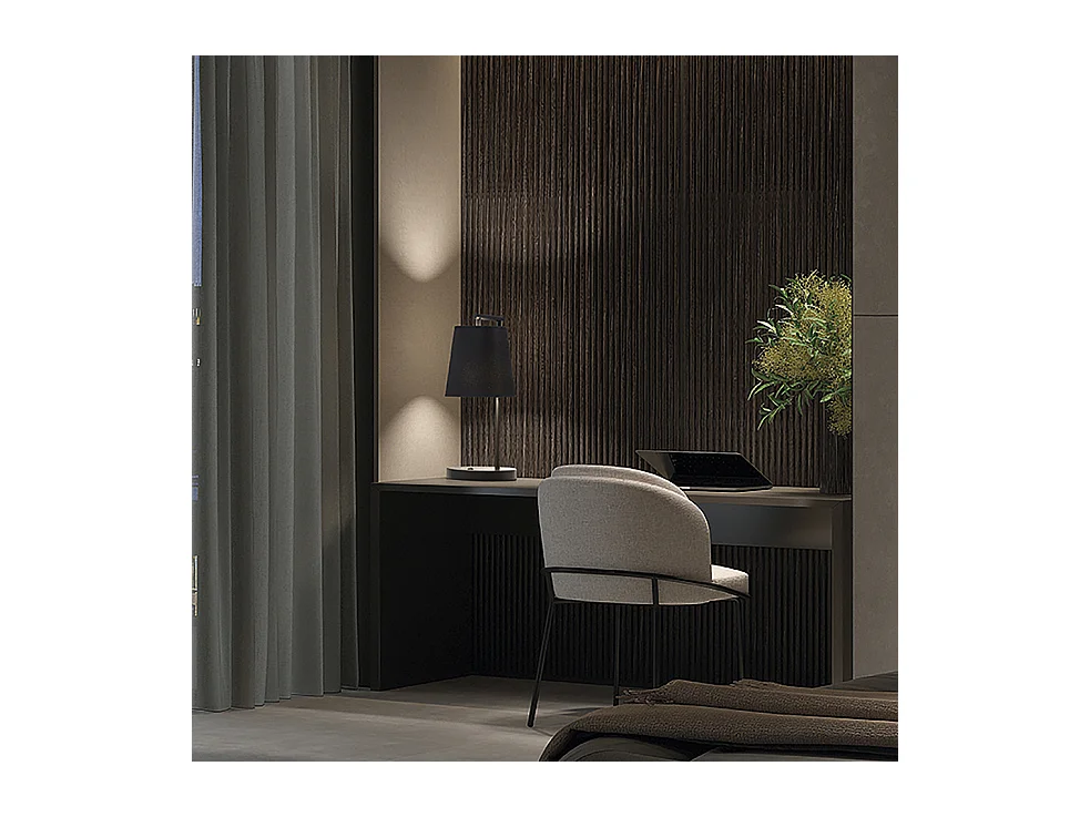 NEMO Tischlampe für modernes Interieur – H44 cm – Stahl und Kunststoff – an/aus – 1,5 Meter Kabel – IP20 – E27 40 W – Schwarz und Beige