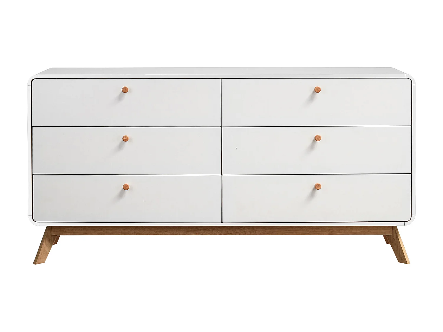 Commode 3+3 Lades WitWit