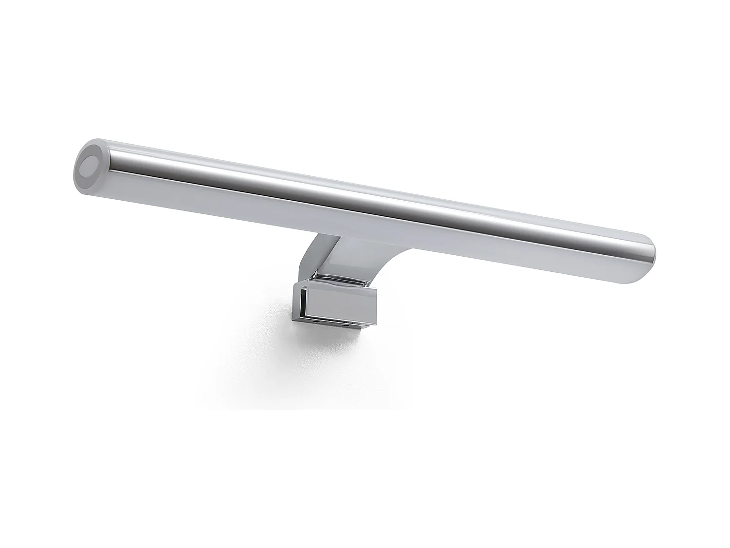 Aplique de casa de banho DEW - L.30 cm - LED SMD 10W-1052 LM E 4K - 210º graus - IP44 - policarbonato - cromado