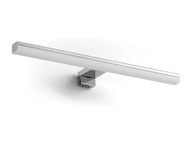 Applique salle de bain LED-Sleet-L.50 cm-interieur-chrome-polycarbonate-8w-4k-IP44