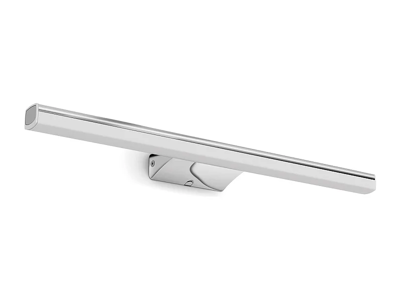 Aplique de pared baño LED- SLEET- L50 cm- uso interior- color cromo- policarbonato- 8W- K select- IP44