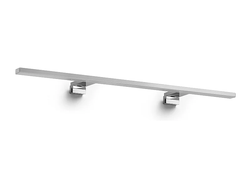 Applique da bagno Blizzard-l.80cm-led ac 10w-720lm,4k-policarbonato-110º-ip44-cromo