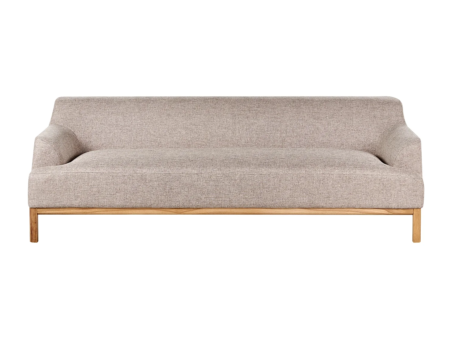 Sofa SOSJO Jasnobrązowy dla 3 osób