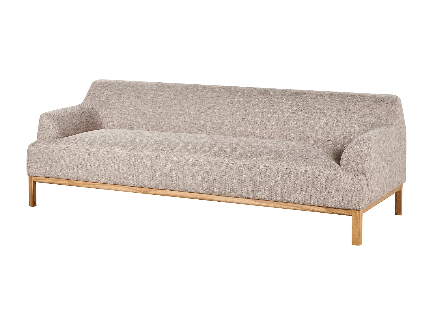 Sofa SOSJO Jasnobrązowy dla 3 osób