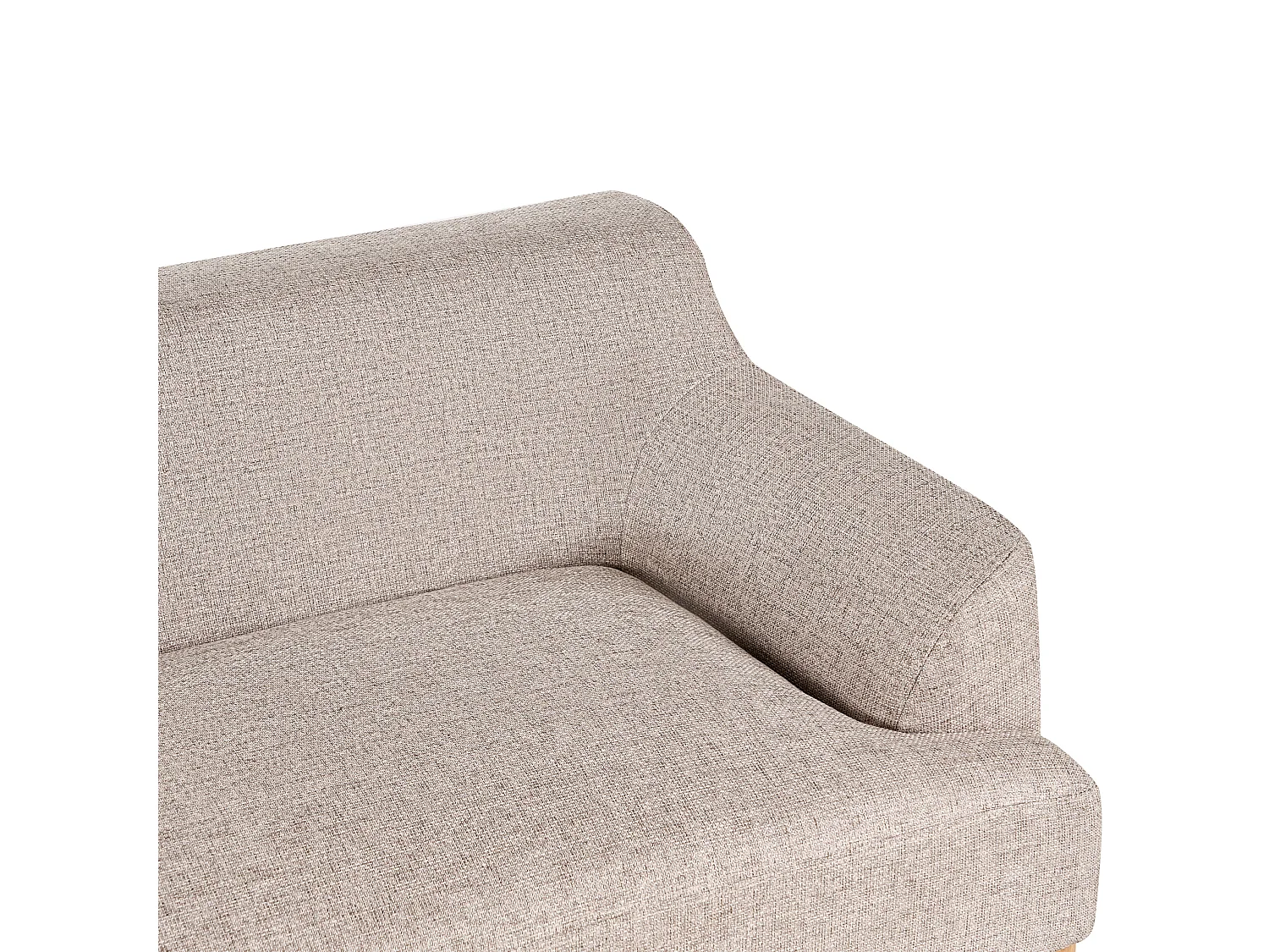 Sofa SOSJO Jasnobrązowy dla 3 osób