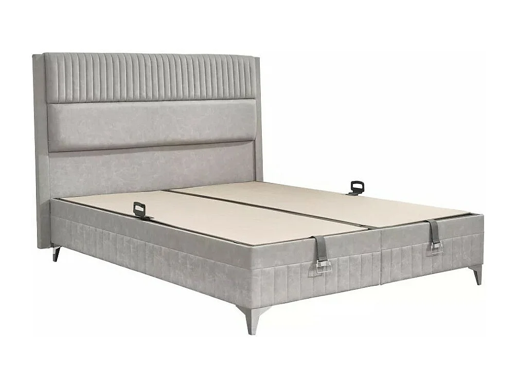 Letto Energy/160x200/Tessuto/Grigio