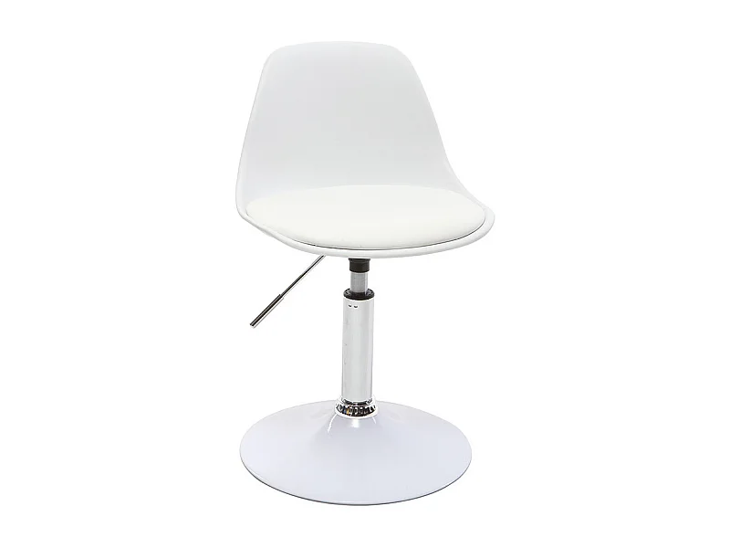 Sedia da ufficio design per bambino bianco STEEVY