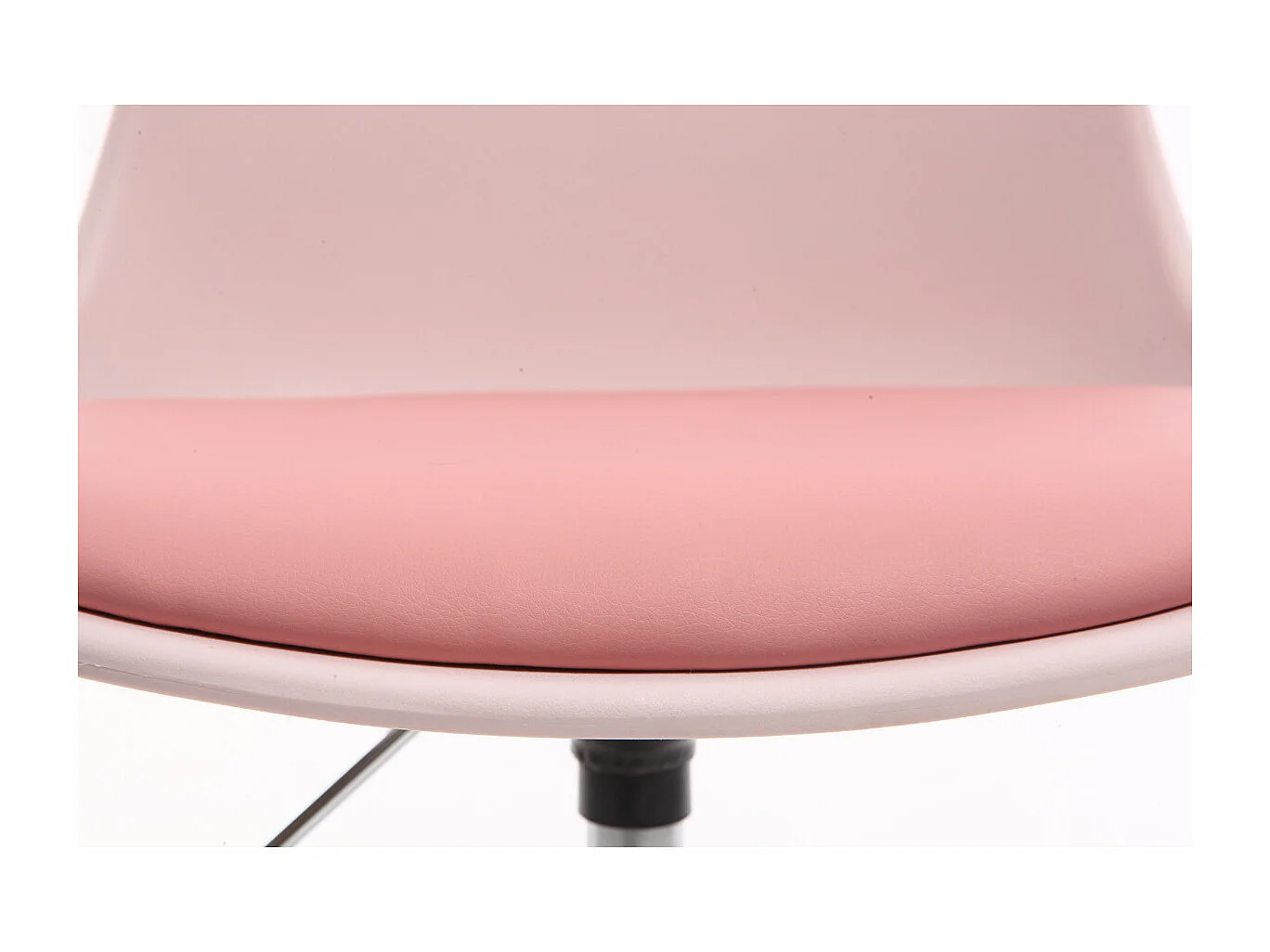 Chaise de bureau design enfant rose STEEVY