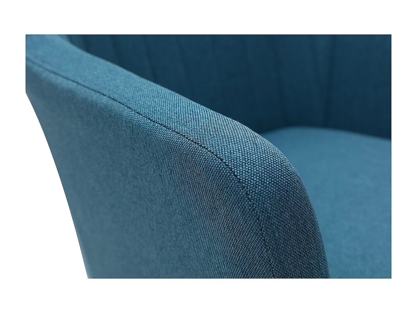 Design-Bürosessel Stoff Blaugrün ALEYNA