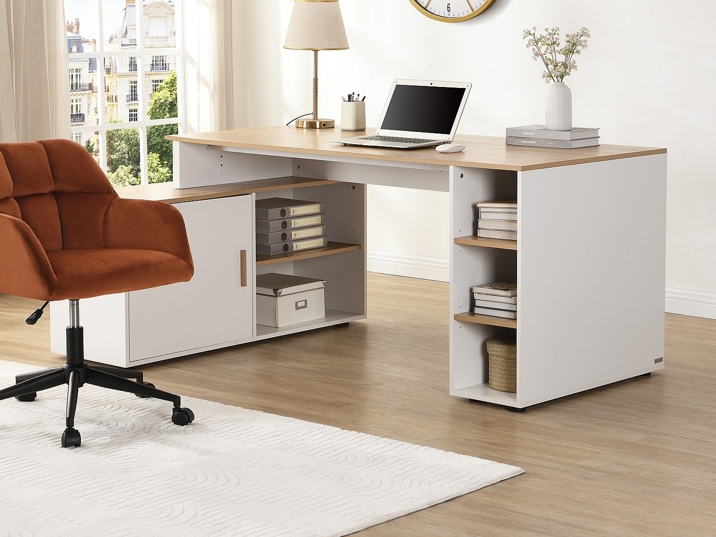 Bureau D Angle Avec Surmeuble
