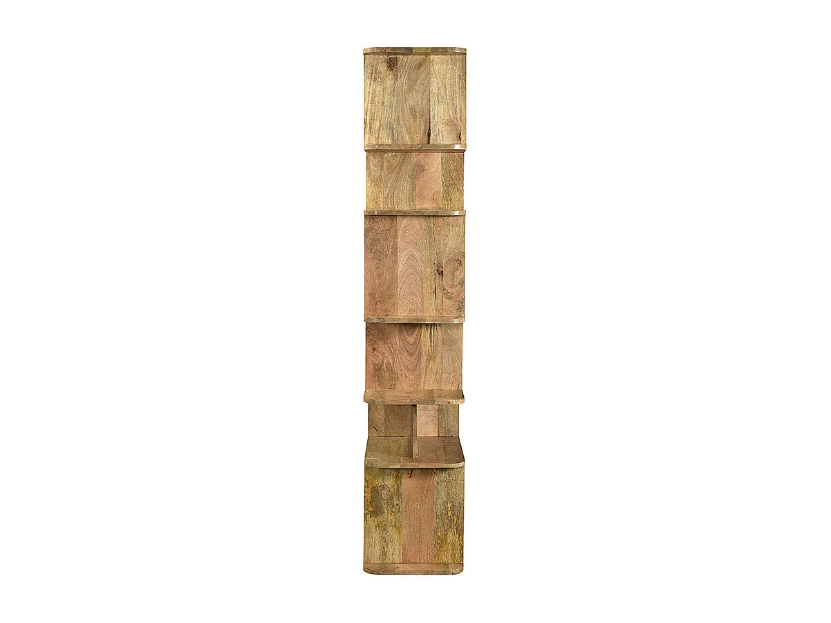 Biblioteca separador en madera de mango maciza L88 cm RUPAH