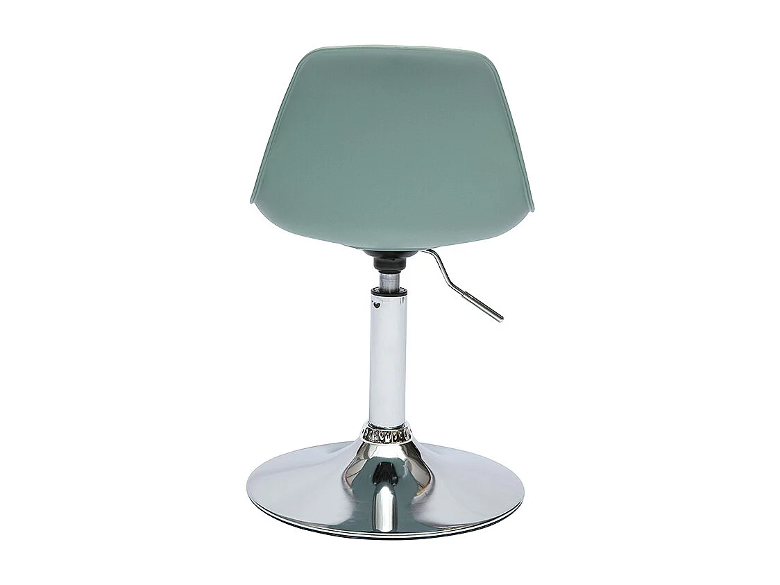 Silla de oficina infantil diseño verde gris STEEVY