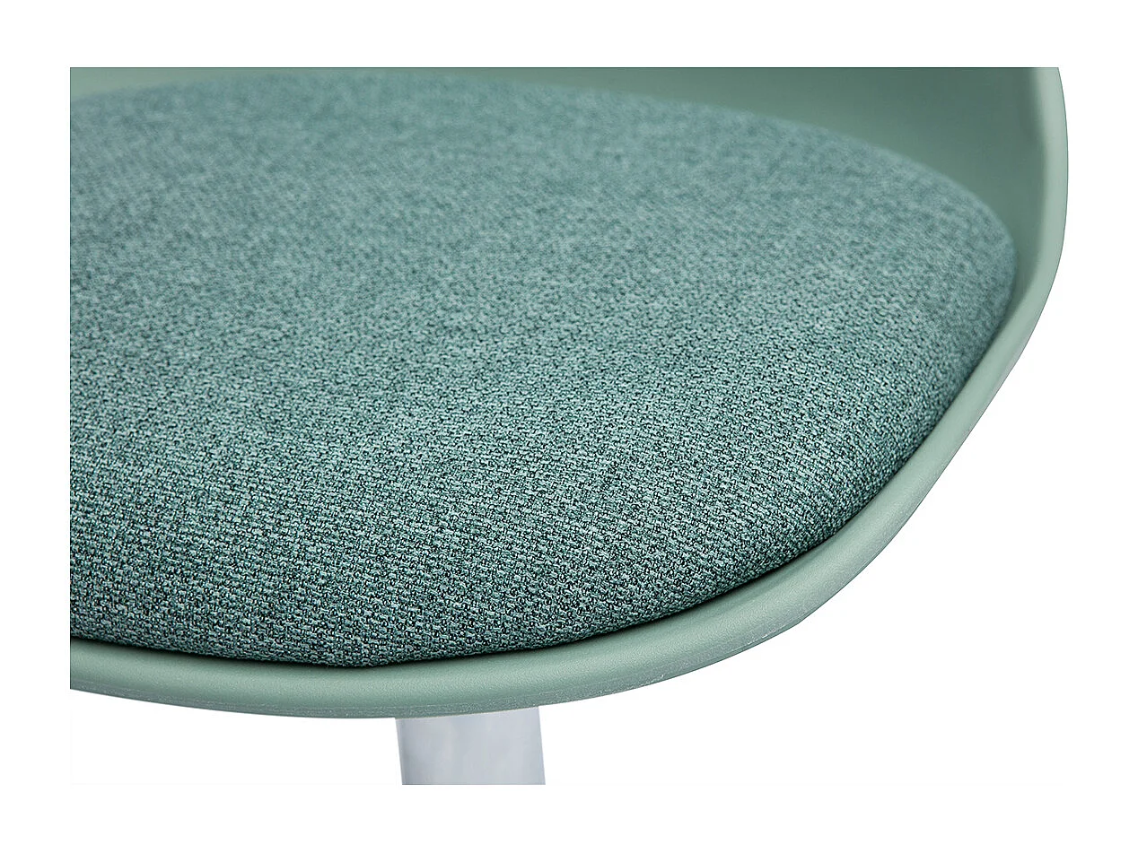 Silla de oficina infantil diseño verde gris STEEVY