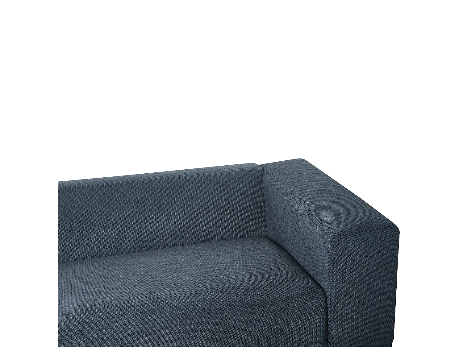 Bank NIVALA Stof Donkerblauw 3-zitter