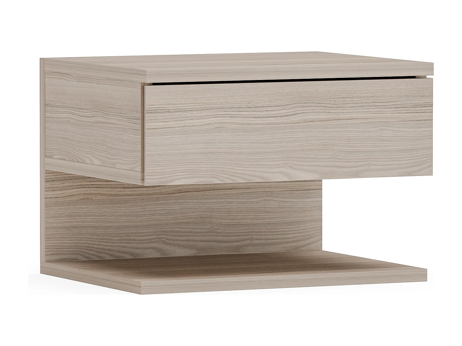 Decorotika Vivid Floating Nightstand - 45 cm W x 31.4 cm H x 36.8 cm D