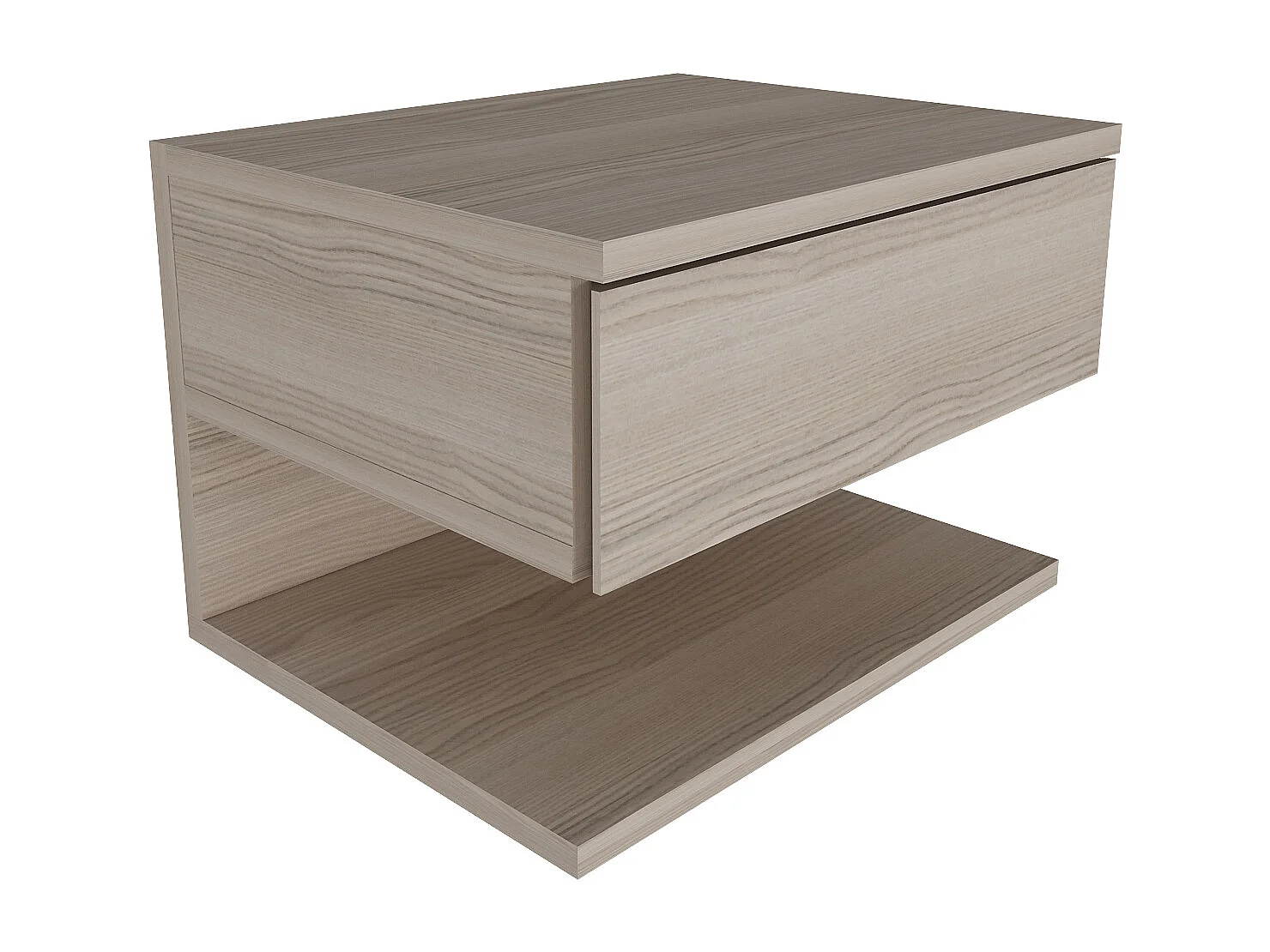 Decorotika Vivid Floating Nightstand - 45 cm W x 31.4 cm H x 36.8 cm D