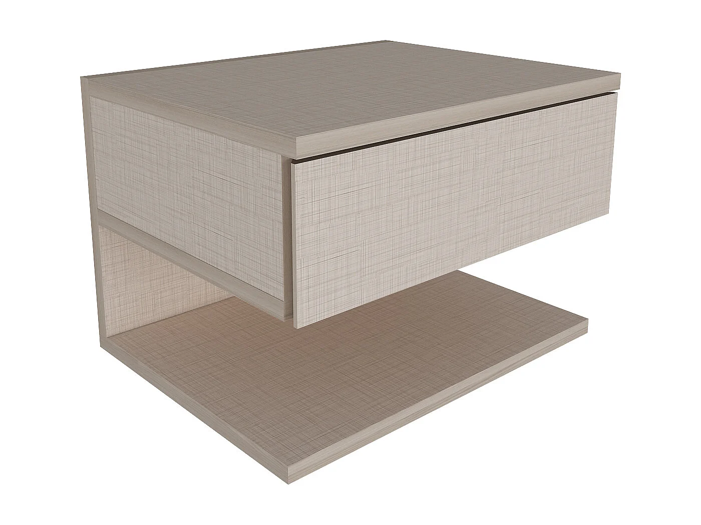 Decorotika Vivid Floating Nightstand - 45 cm W x 31.4 cm H x 36.8 cm D