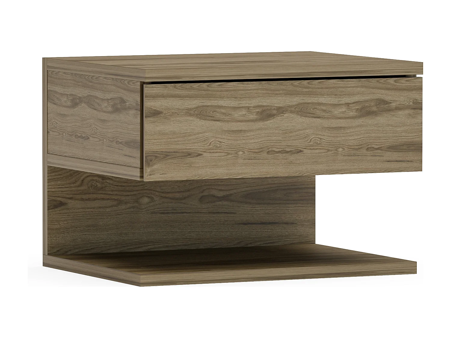 Decorotika Vivid Floating Nightstand - 45 cm W x 31.4 cm H x 36.8 cm D