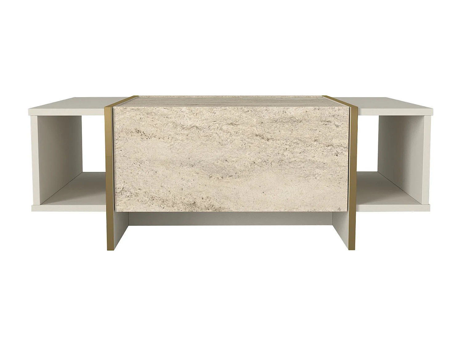 Couchtisch Veyron Beige Granit Optik