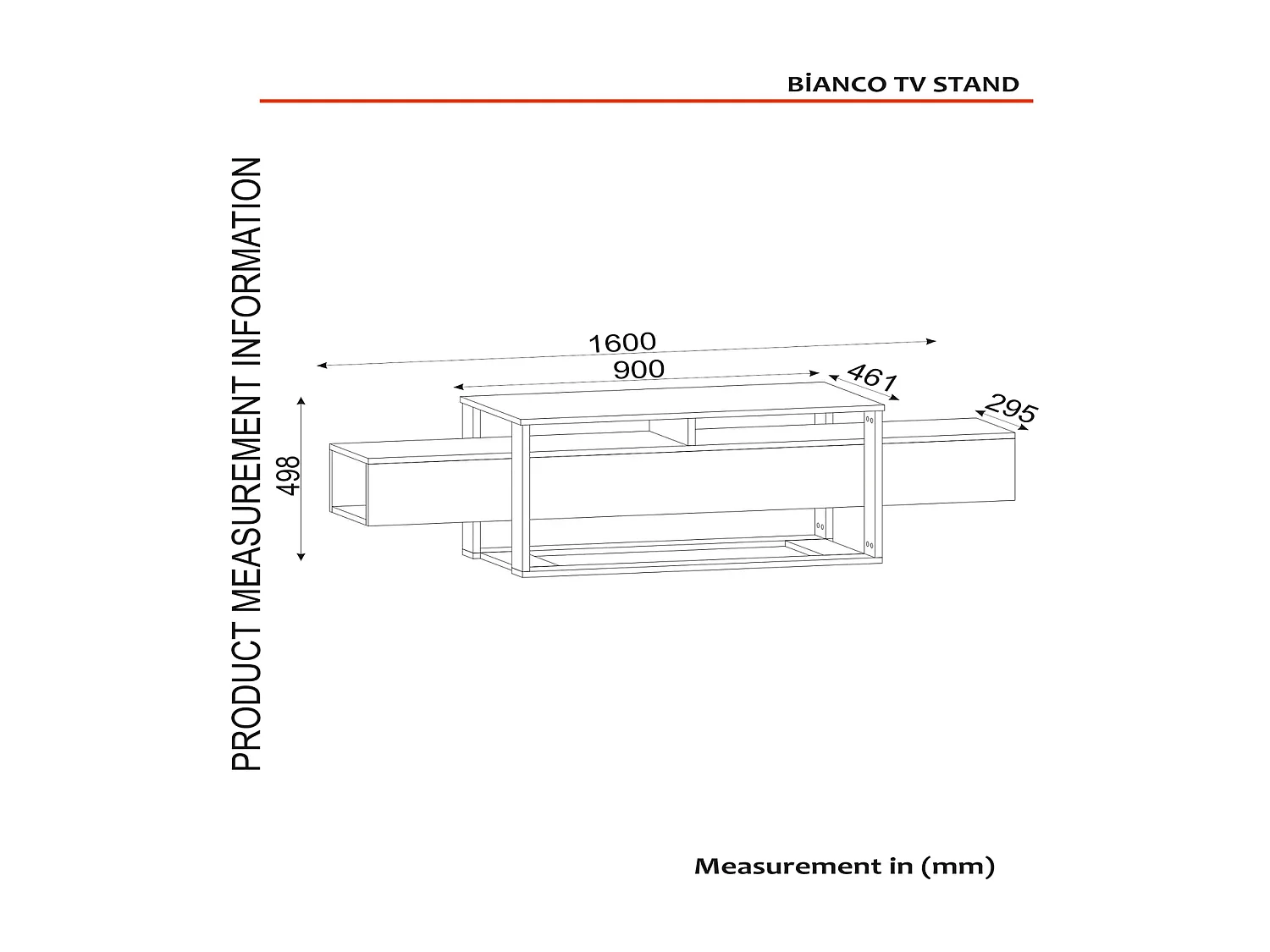 Wohnwand Bianco Marmor Optik