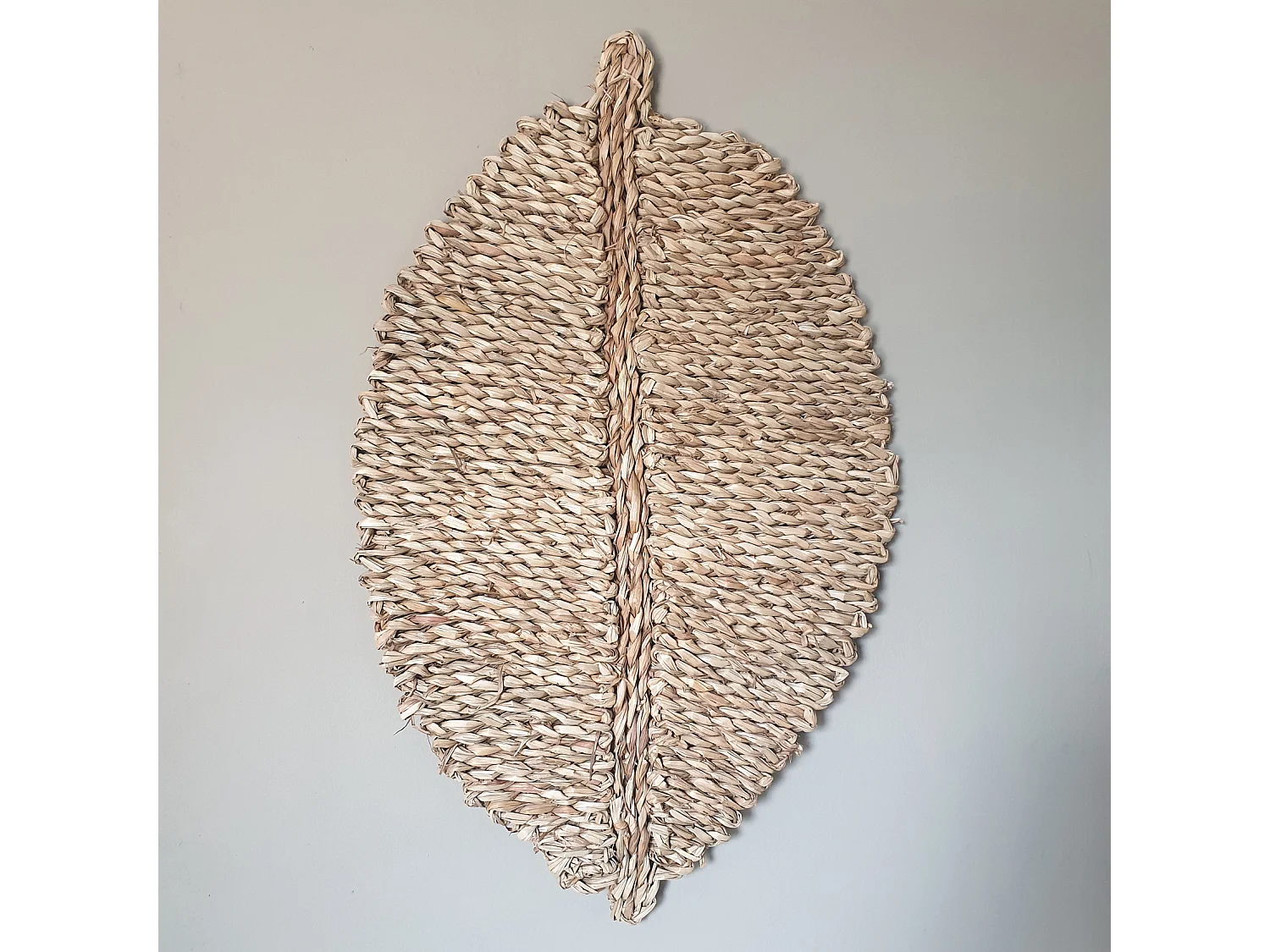 Set de Table en Roseau "Feuille" 33x48cm Naturel