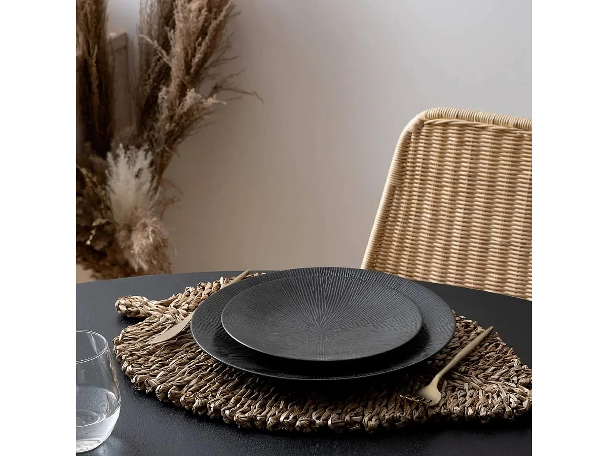 Mantel individual de hojas de junco