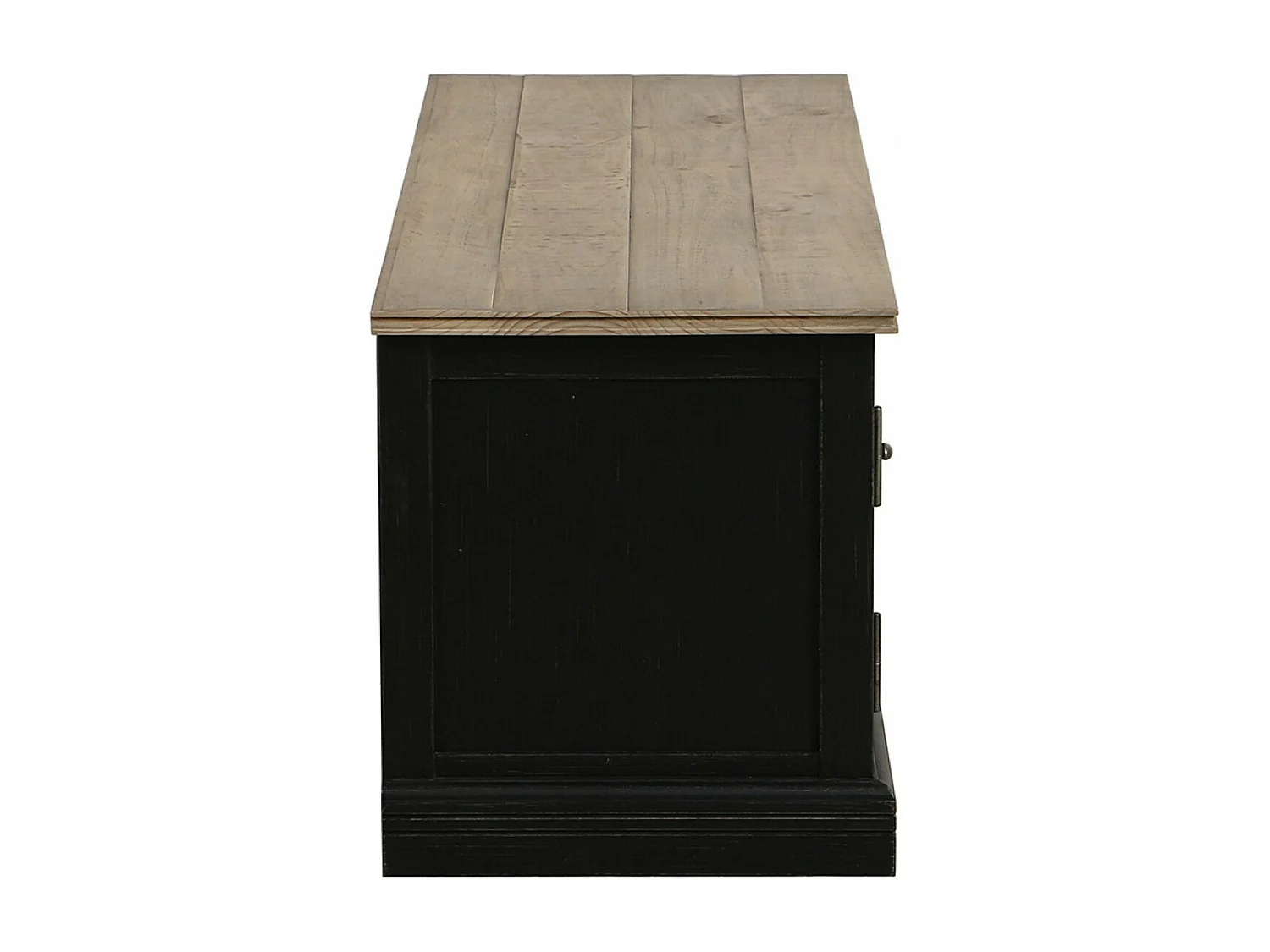 Meuble tv Bois Noir - Magellan Interior's