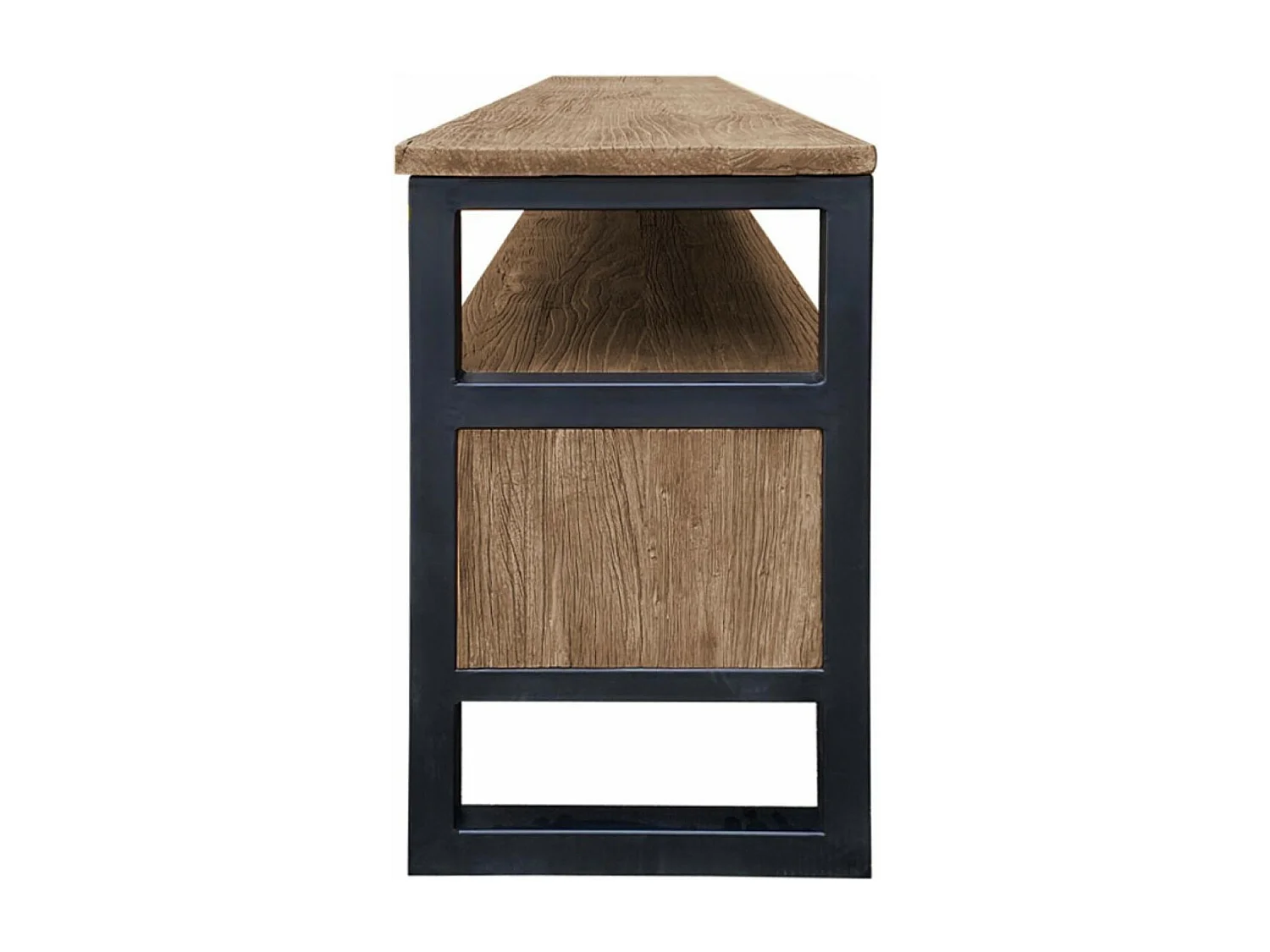 Meuble tv niche 4 tiroirs Bois Marron - Transition Interior's