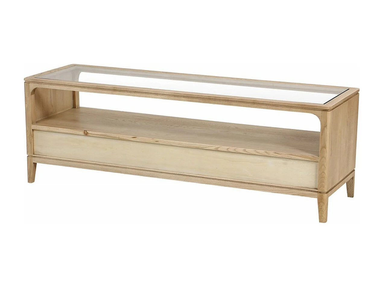 Meuble tv 3 tiroirs Bois Marron - Tallinn Interior's