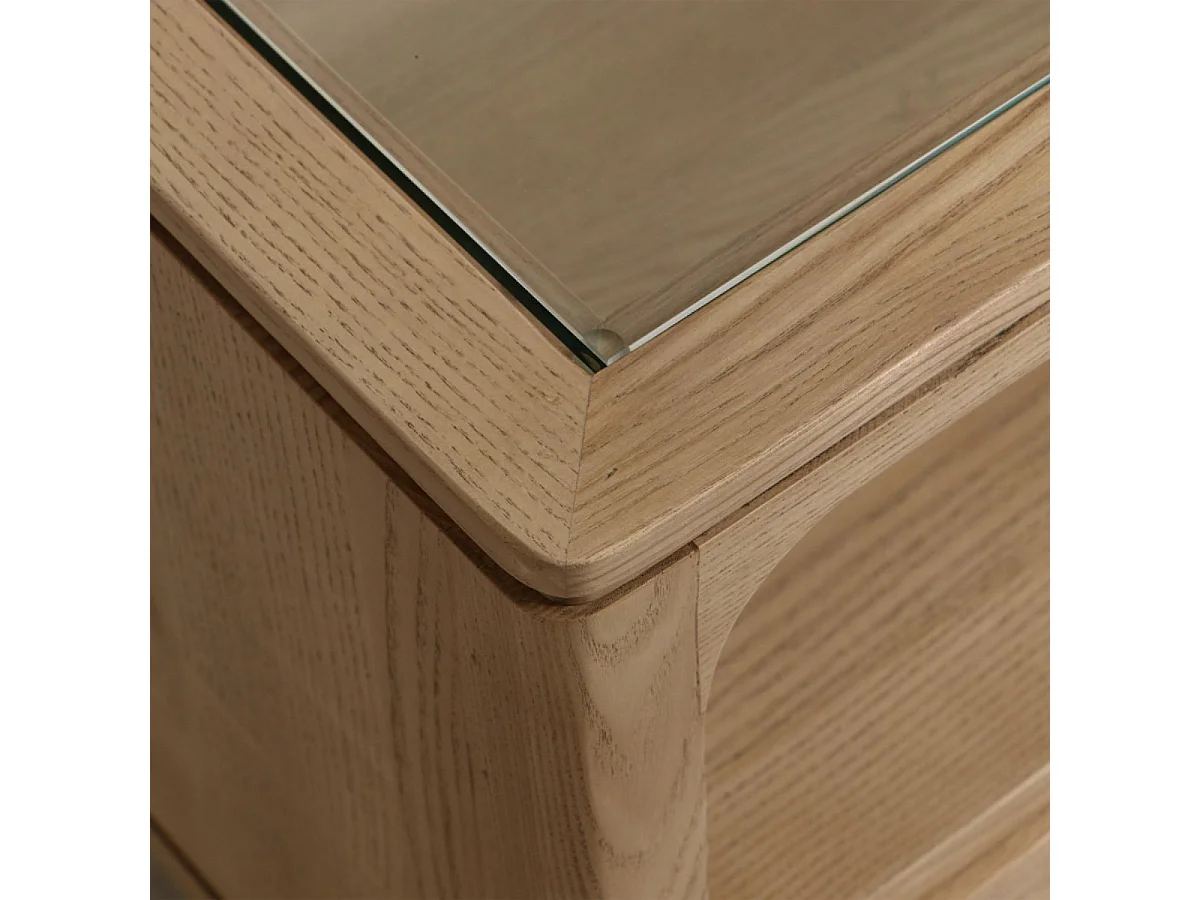 Meuble tv 3 tiroirs Bois Marron - Tallinn Interior's