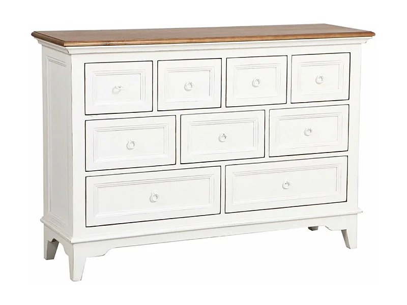 Meuble de mercerie Bois Blanc - Esquisse Interior's