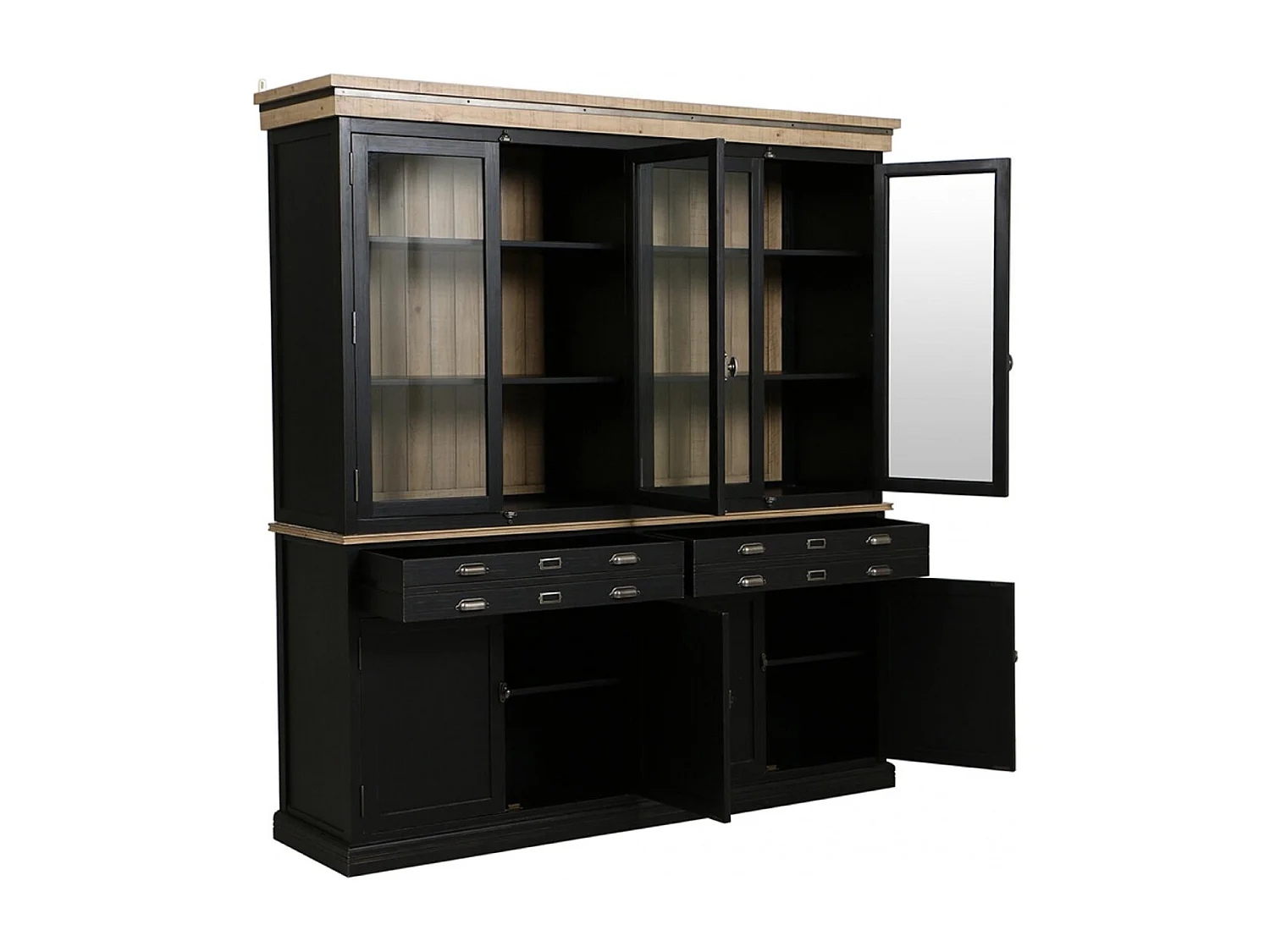 Buffet Bois Noir - Magellan Interior's