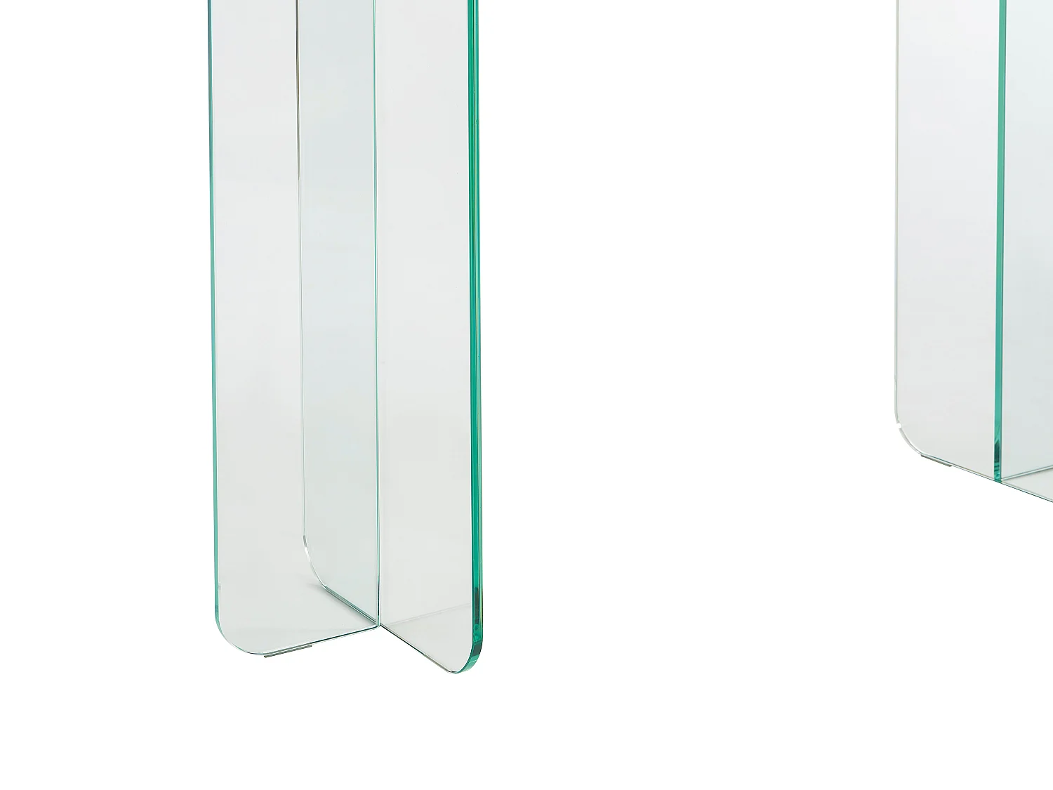 Konsol i härdat glas - Transparent - FEYZA