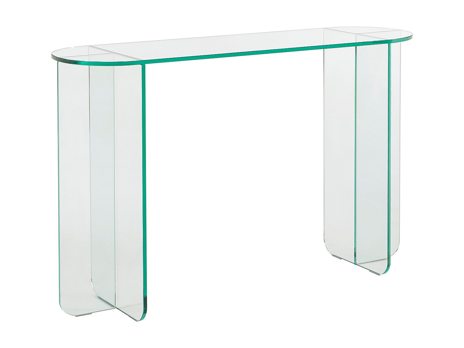 Wandkonsole - Sicherheitsglas - Transparent - FEYZA günstig online kaufen