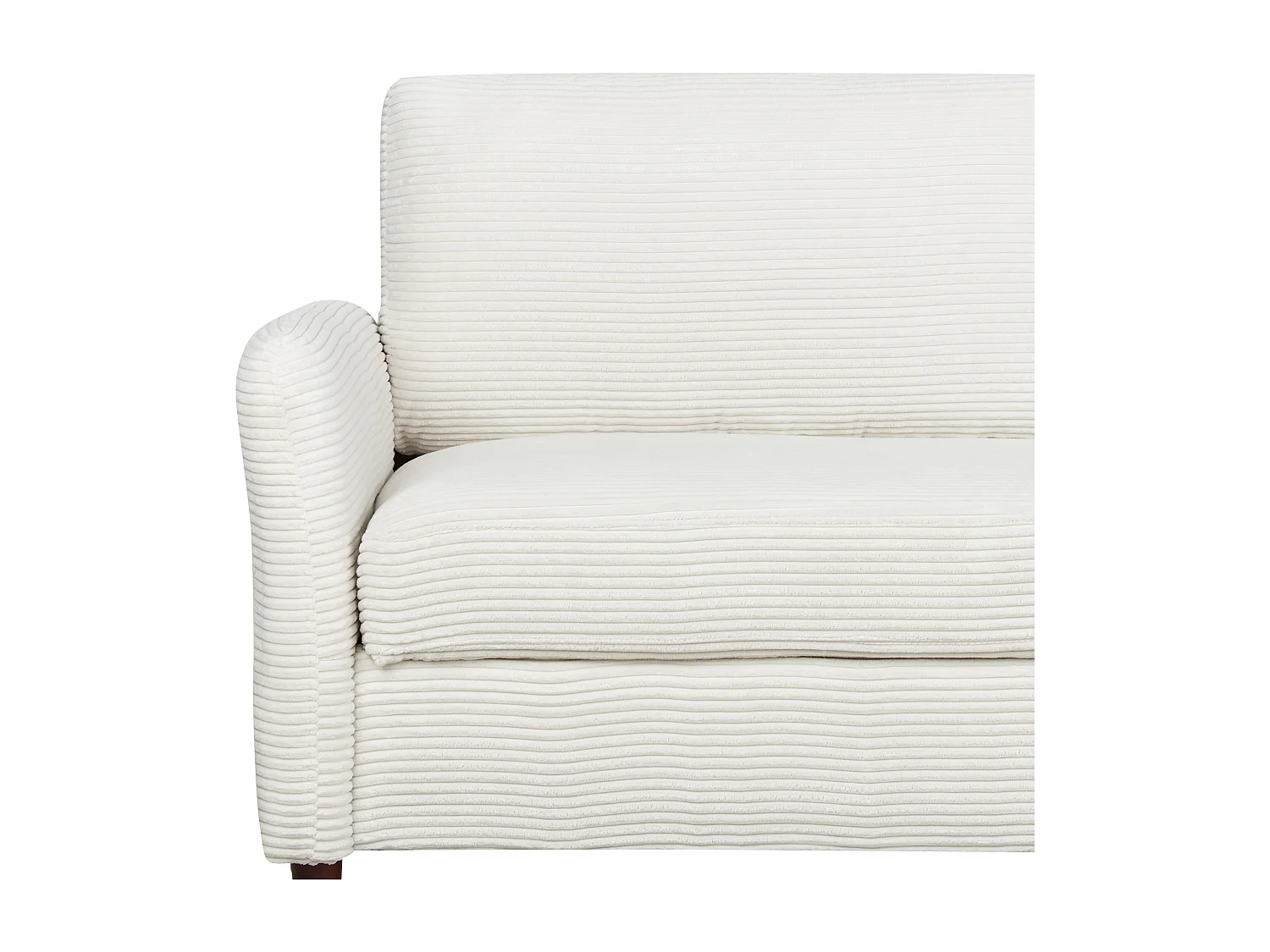 Bank MARE Corduroy Gebroken wit met opbergruimte 2-zitter