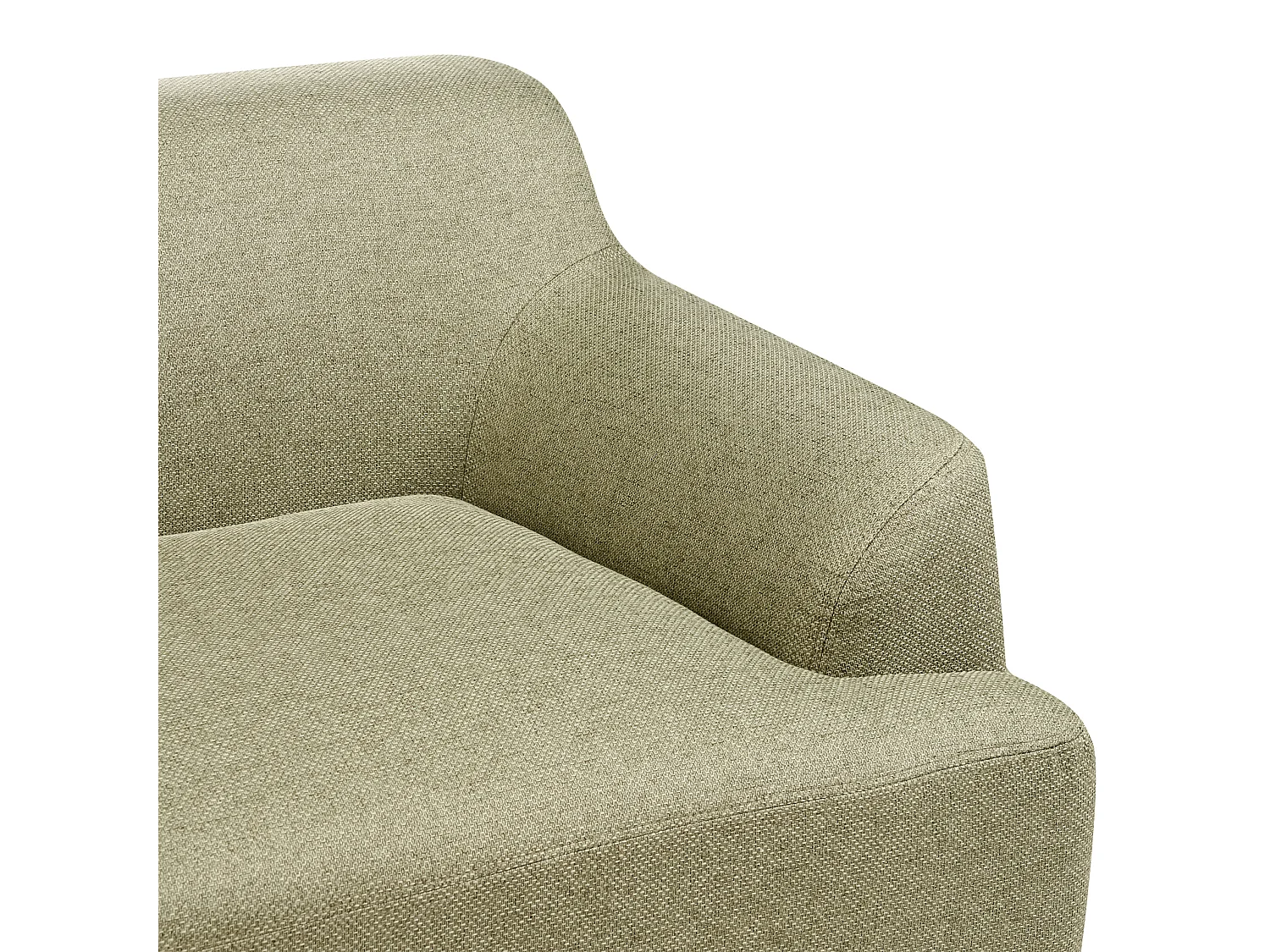 Divano SOSJO Tessuto Verde oliva 3 posti