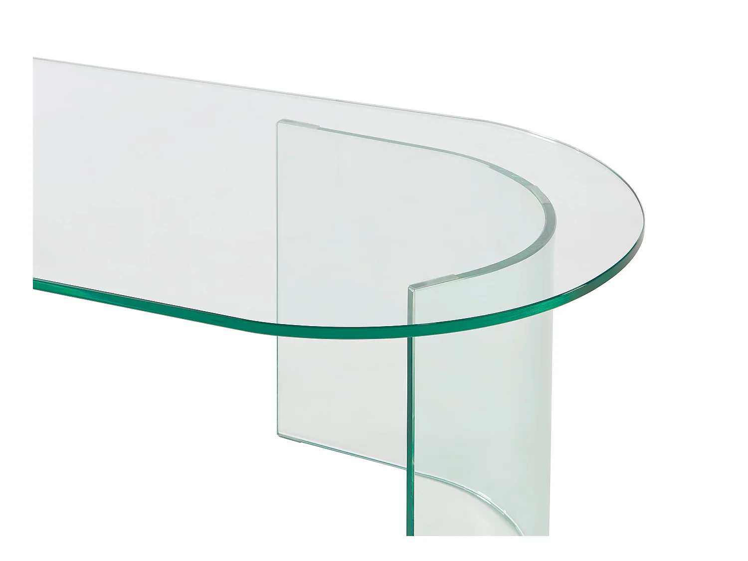 Buet herdet glassbord - Gjennomsiktig - NIZWA