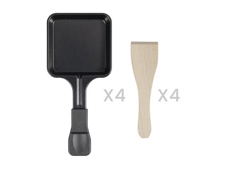 Appareil à raclette pour 4 personnes 800W