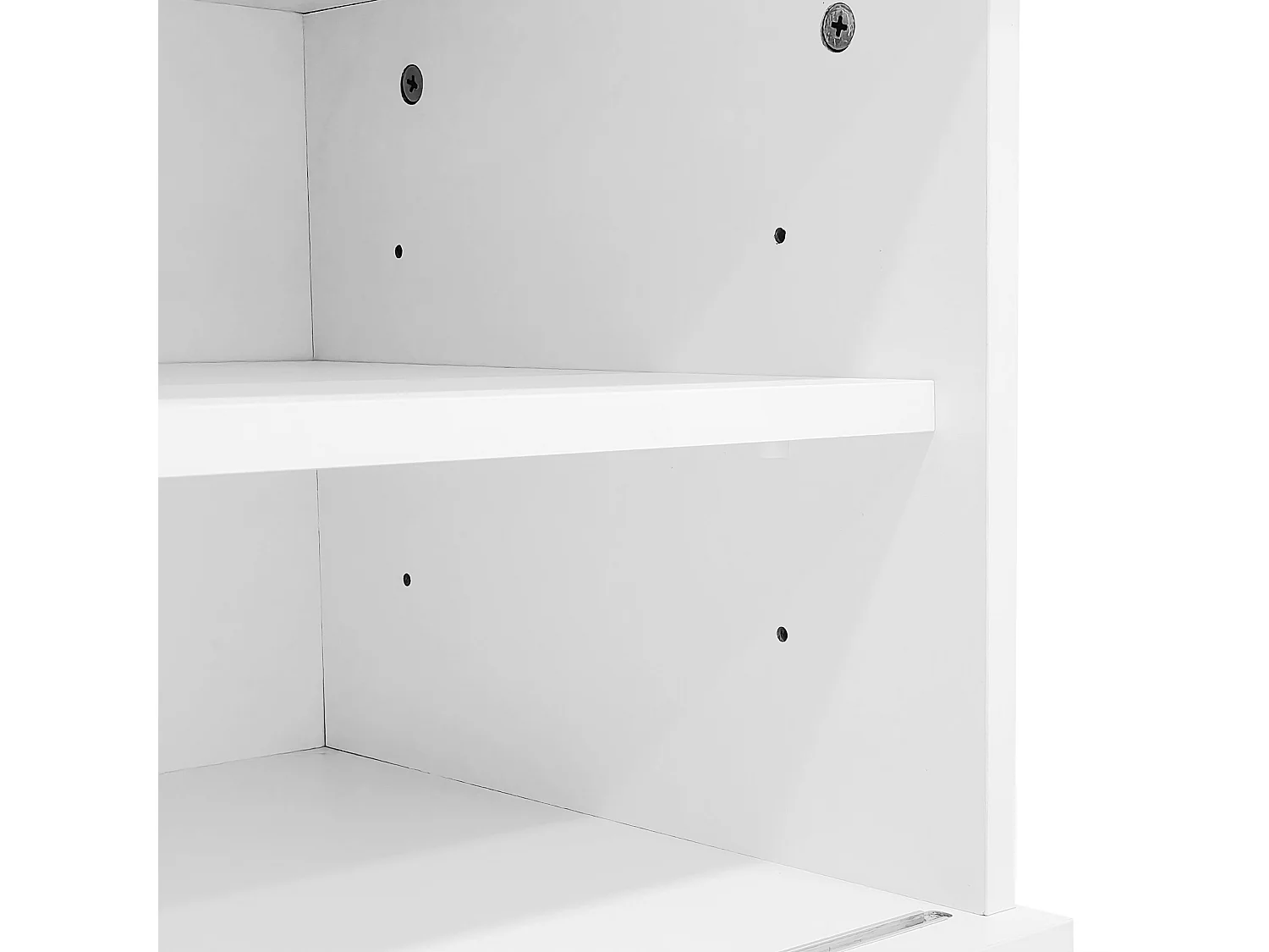 Meuble TV En Rattan,200x40x49 Cm,adapté Pour 90 Pouces,2 Portes En Rattan,1 Tiroir,3 Ouverts,blanc