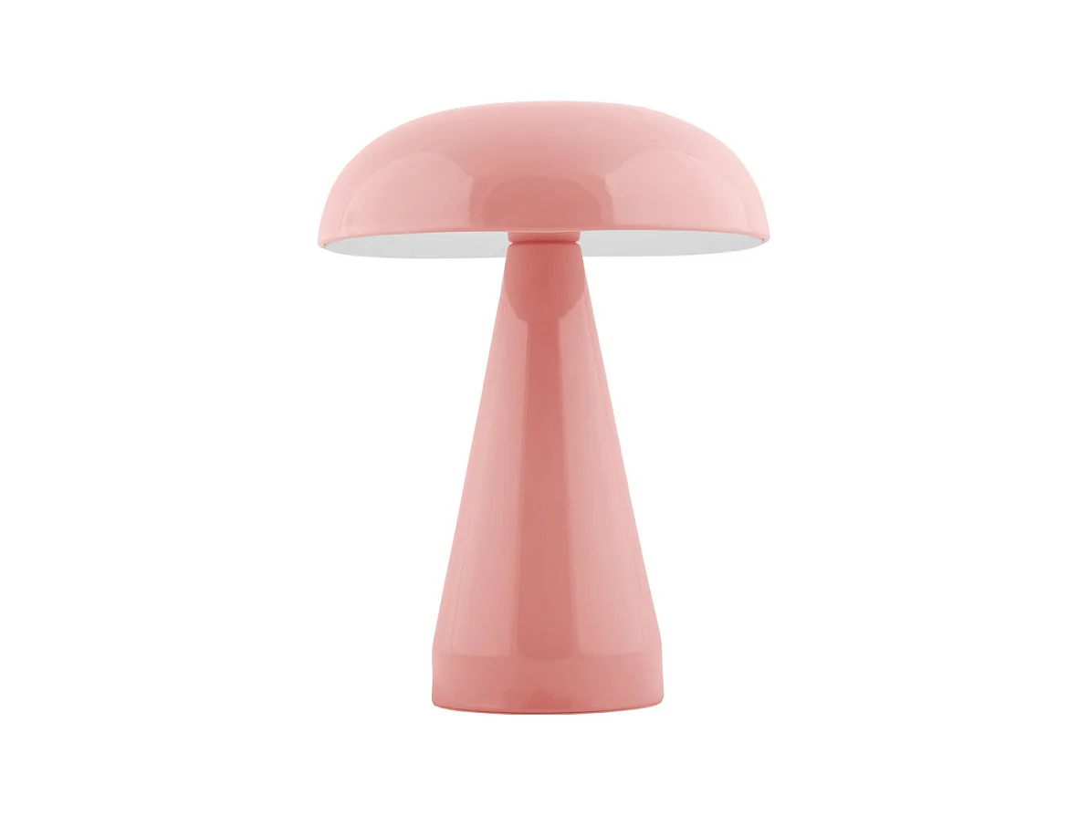Rachel - Lampe à poser LED sans fil rechargeable - Rose