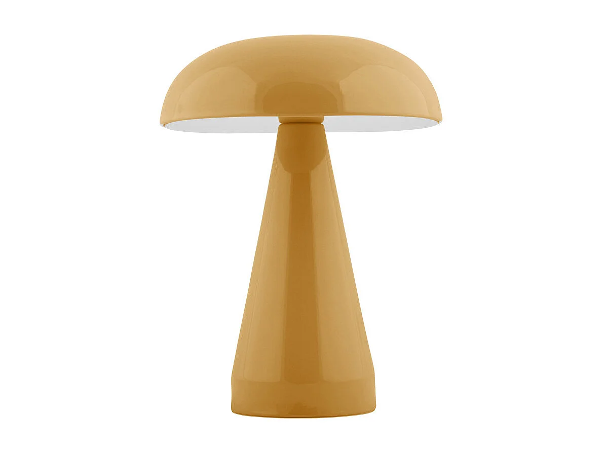 Rachel - Lampe à poser LED sans fil rechargeable - Ocre