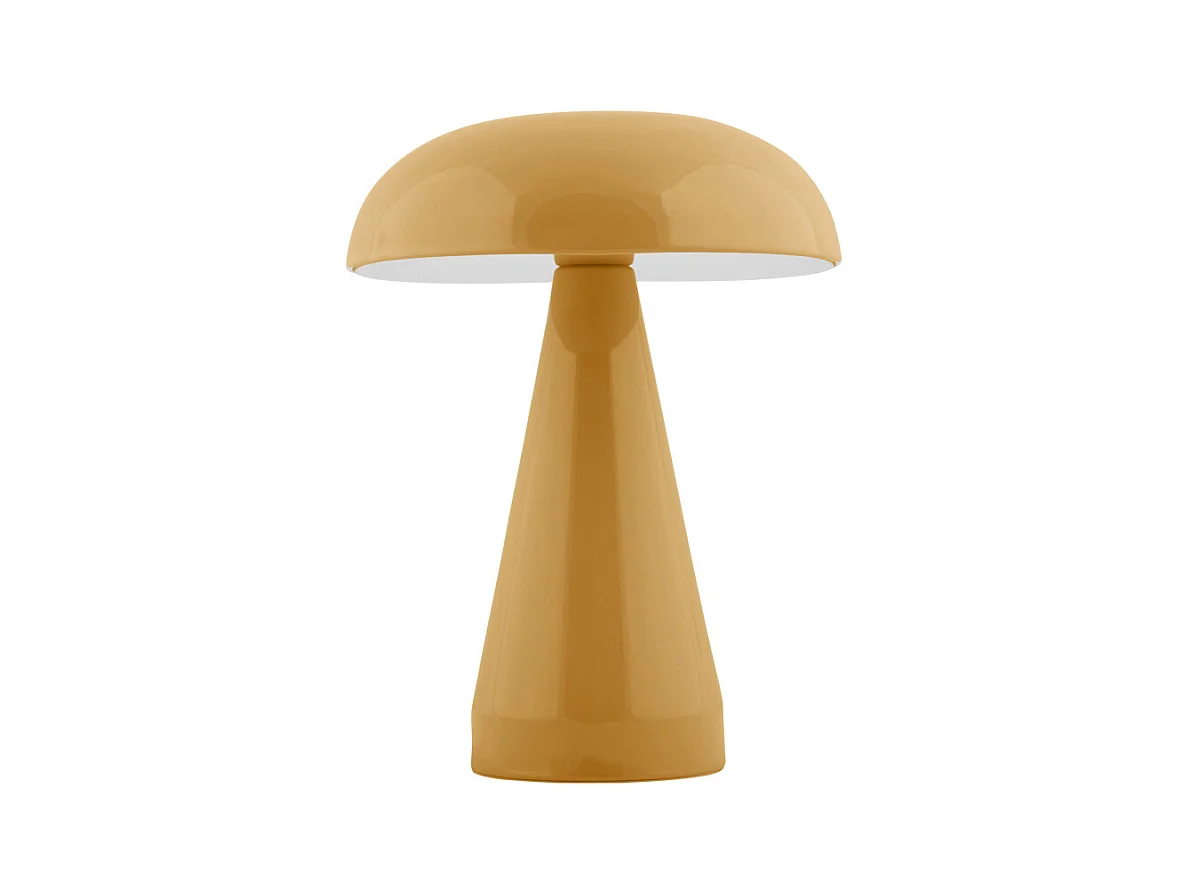Rachel - Lampe à poser LED sans fil rechargeable - Ocre