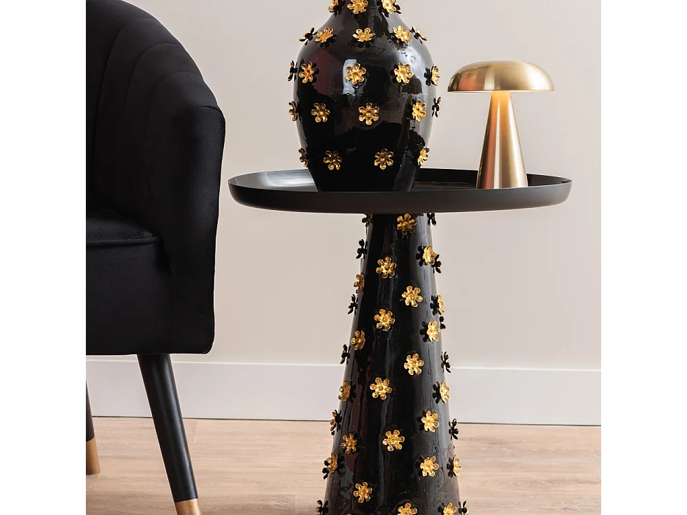 Rachel - Lampe à poser LED sans fil rechargeable - Laiton