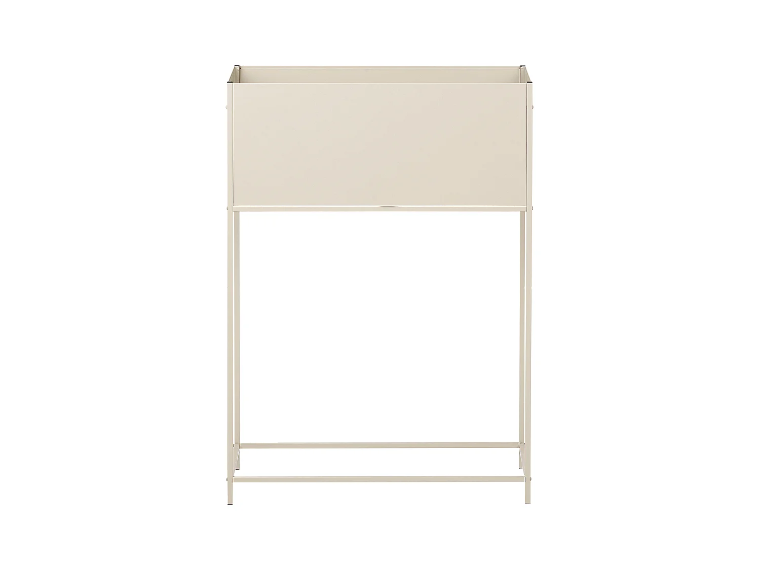 Blumentopf mit Beinen TAPIEN Metall 70 cm Beige